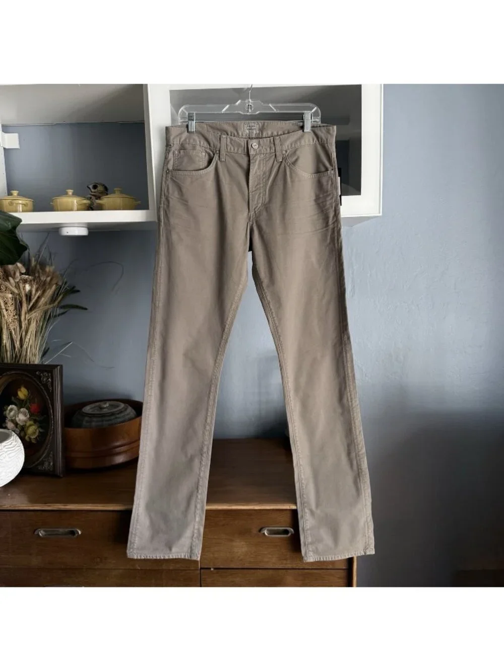 Citizens of Humanity Core Slim Straight Jean Sample in Siena Taupe Size 32